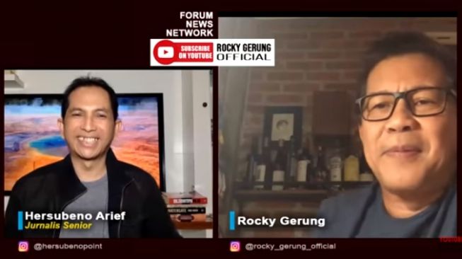 Rocky Gerung. (Youtube)