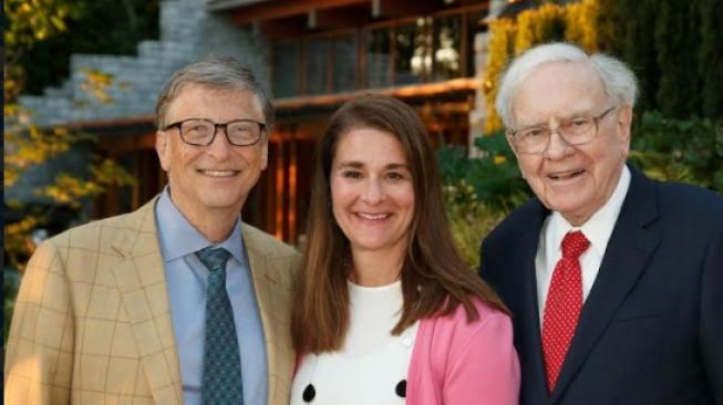 Kenangan kebersamaan Bill Gates dan Melinda Gates. [Instagram/melindafrenchgates]