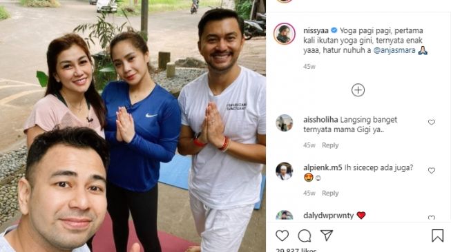 Potret kekompakan Nisya Ahmad dan Nagita Slavina [Instagram/nissyaa]