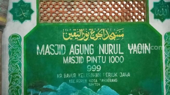 Sejarah Masjid Pintu Seribu Tangerang, Ada Lorong Gelap Pengingat Mati
