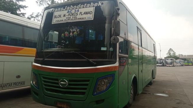 3 Bus yang Beroperasi & Tarifnya Saat Lebaran di Terminal Poris Plawad