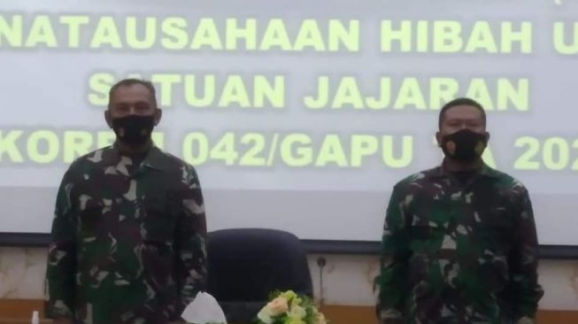 Danrem 042/Gapu Buka MTT Mekanisme Penatausahaan Hibah Uang