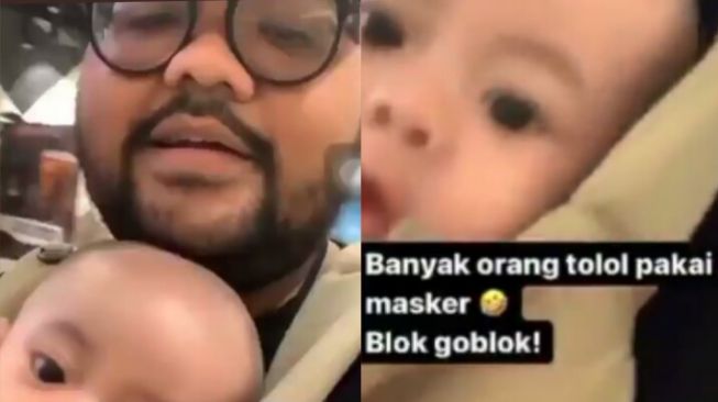 Sebut Orang Pakai Masker Tolol, Pria ini Kini Diselidiki Polisi