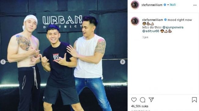 Unggahan Stefan William. (Instagram/@stefanwilliam)