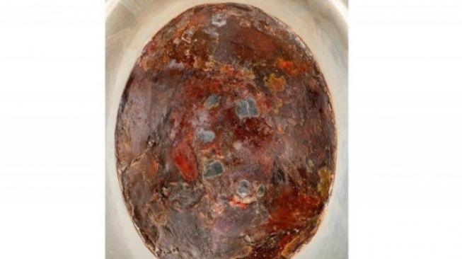 Penampakan sesungguhnya batu surga Hajar Aswad pertama kali terungkap dengan teknologi / (Reasahalharmain)