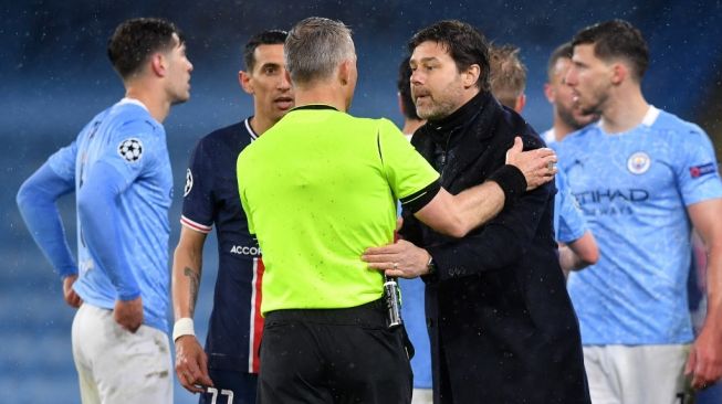 Man City vs PSG: Tensi Tinggi, Wasit 'Khilaf' Lontarkan Kata-kata Kasar