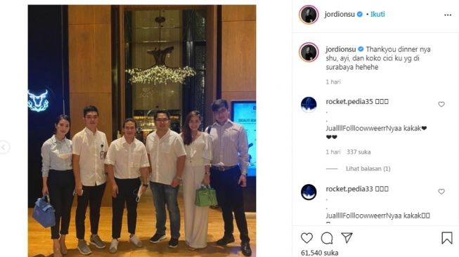 Unggahan Jordi Onsu [Instagram/@jordionsu]
