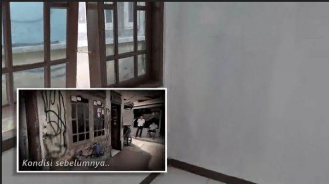 Baim Wong renovasi rumah pemulung [YouTube/Baim Paula]