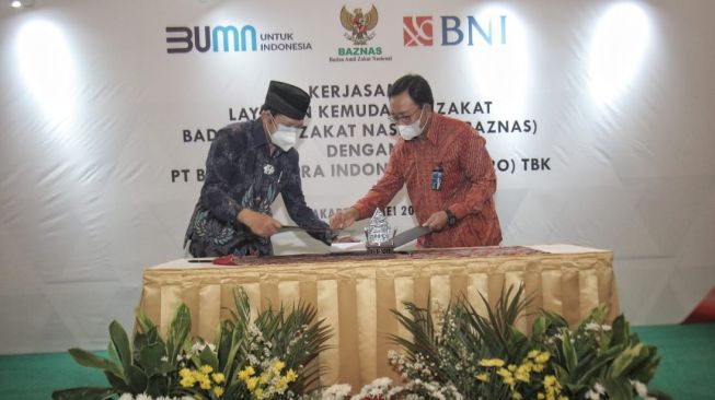 Gandeng BNI, Baznas Permudah Pembayaran Zakat