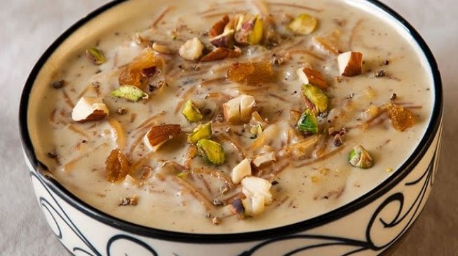 Laasida, kudapan Idulfitri khas Maroko. (Culturetrip.com)