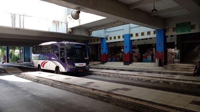 Larangan Mudik Diberlakukan, Bus AKAP Berstiker Khusus Boleh Masuk Giwangan