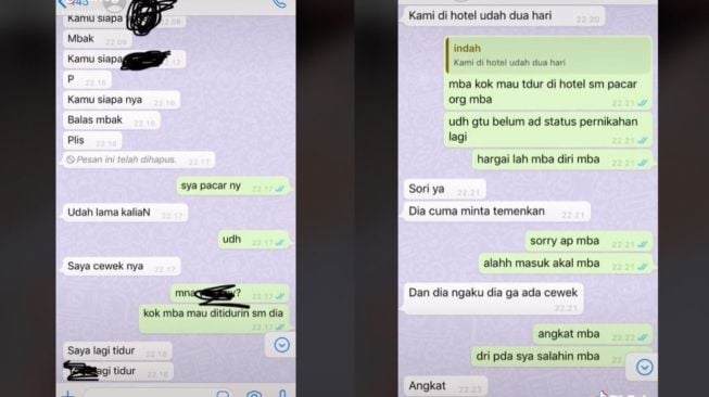 Curhat Wanita Ulang Tahun Dapat Kabar Pacar Selingkuh di Hotel (tiktok.com/@nengnabii)