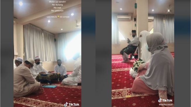 Viral Wanita Ajak Menikah Hari Ini, Langsung Dituruti (tiktok.com/@fariha.razali)