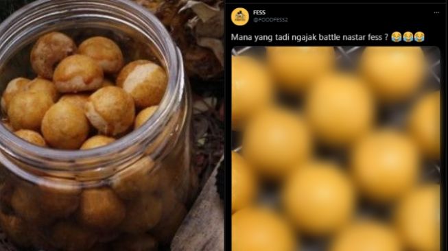 Glowing Maksimal, Penampakan Kue Nastar Ini Bikin Warganet Gagal Fokus