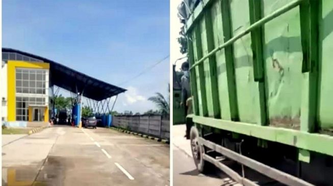 Viral Cekcok Oknum Petugas Jembatan Timbang di Lampung Selatan dengan Sopir