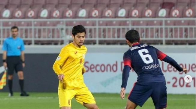 Eks Persija Jakarta, Farri Agri yang kini main di Liga Qatar. (Instagram/farri_agri)