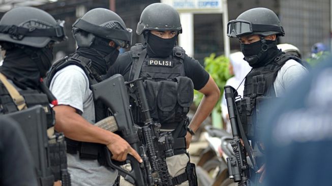 Operasi Penangkapan Terduga Teroris di Makassar, 56 Orang Ditahan