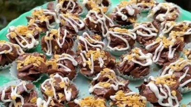 Hanya 3 Bahan, Simak Resep Cornflakes Chocolate Praktis untuk Kue Lebaran