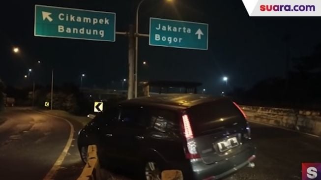 Jasa Marga Benarkan Aksi Pemobil Diduga Pemudik Terobos Pembatas Jalan