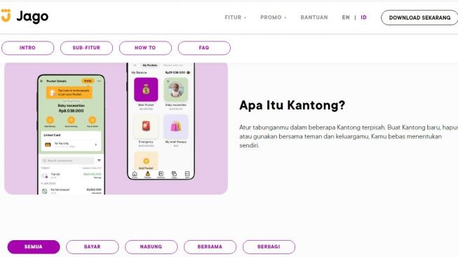 Mudahkan Nasabah, Begini Jagonya Fitur-fitur Keren dari Bank Jago!