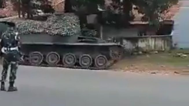 Viral Tank TNI Hadang Pemudik di Perbatasan Bogor-Bekasi, Ini Kata Kadispen