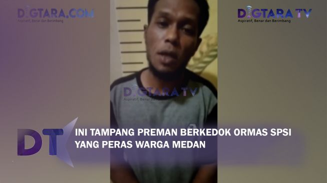 Ini Tampang Preman Berkedok Ormas SPSI Yang Peras Warga Medan