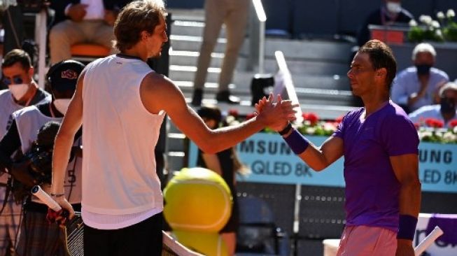 Alexander Zverev Singkirkan Rafael Nadal di Perempat Final Madrid Open