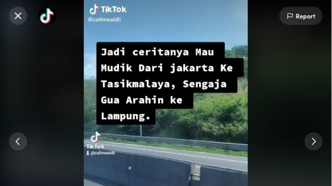 Viral! Dengan Trik Khusus, Pemudik Asal Tasikmalaya Sukses Kelabui Petugas