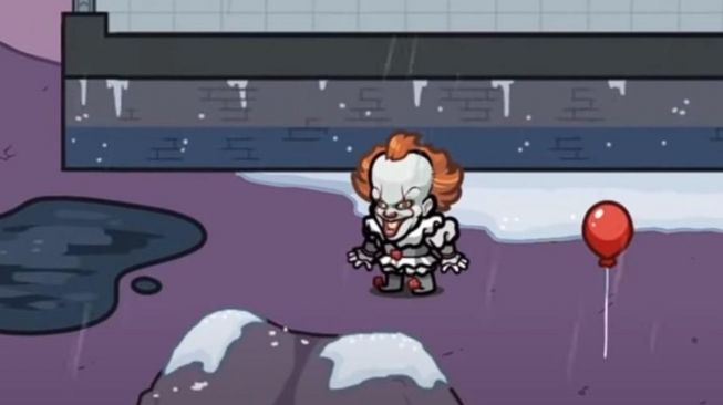 Mod Pennywise di Among US. [dailyadvent]