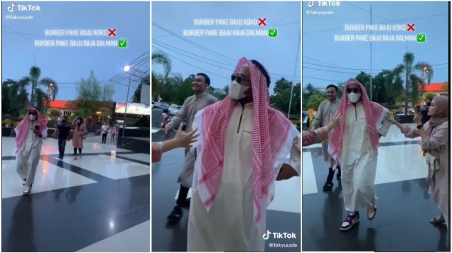 Buka Bersama Bergaya Raja Salman | Pas Datang Malah Mirip Kain Kafan