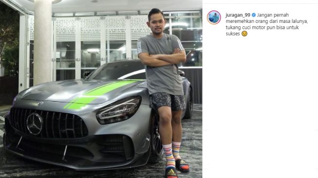 Profil Gilang Widya Pramana. (Instagram/juragan_99)