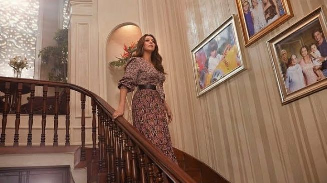 Potret rumah Shah Rukh Khan.(Instagram/gaurikhan)