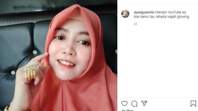 Profil Ayang Yasmin. (Instagram/ayangyasmin)