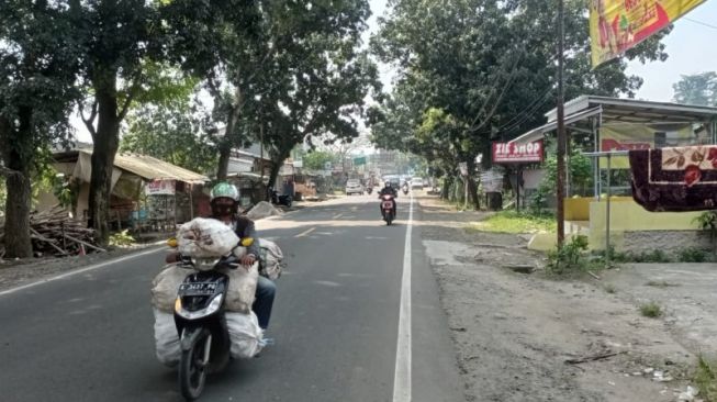 Dampak PenyekatanPemudik, Jalan Bypass Rangkasbitung Lengang