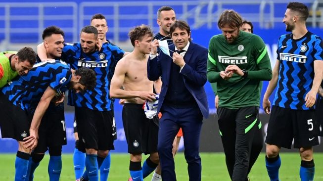 Duh! Rengkuh Scudetto, Gaji Pelatih dan Pemain Inter Milan Malah Disunat