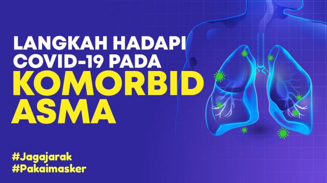 INFOGRAFIS : Langkah Hadapi Covid-19 pada Komorbid Asma