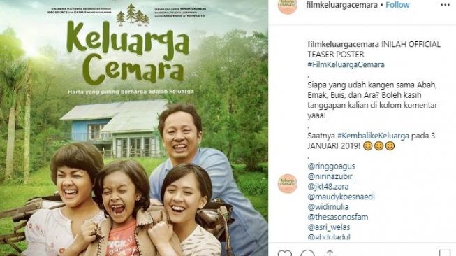 Lima rekomendasi film libur lebaran [Ist]