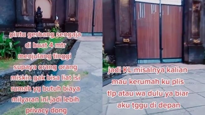 Pria Pamer Bentuk Pagar Rumah Biar Orang Miskin Gak Masuk, Ending Surprise