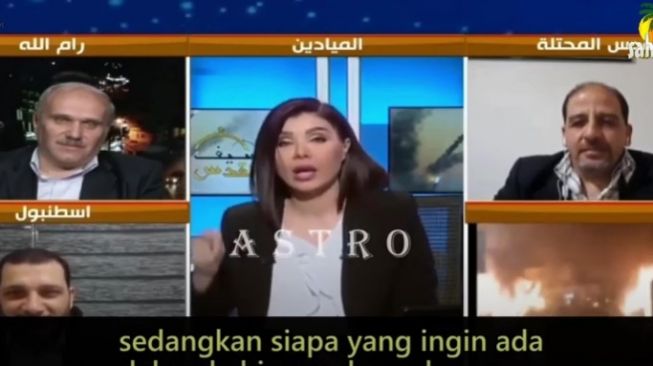 Bangga Perjuangan Rakyat Palestina, Presenter Cantik Menangis Saat Siaran