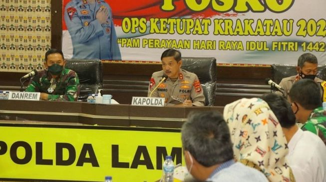 Soroti PPKM Darurat di Bandar Lampung, Kapolda Lampung: Pro Kontra Pasti Ada