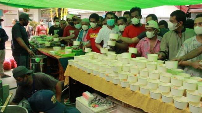 Lebaran di Rutan Kelas IIA Samarinda, Makan Bersama Pertama Sejak Pandemi