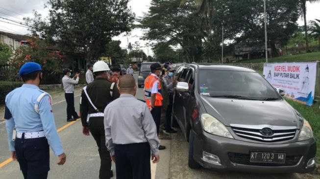 Larangan Mudik, 5 Pengendara Positif Covid-19 di Jalur Samarinda-Bontang