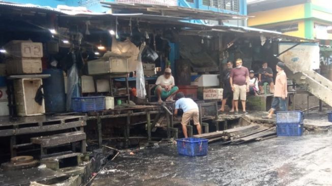 Bersih-bersih Pasar Segiri Samarinda, Normalisasi Drainase juga Dilakukan