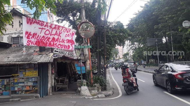 Tolak Pemudik Tanpa Surat Bebas Covid-19, Begini Alasan Warga Sawah Besar