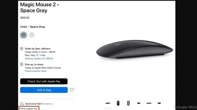 Selamat Tinggal Magic Mouse, Kyboard, dan Trackpad Varian Space Gray Apple!