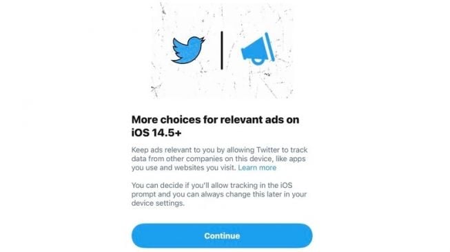 Twitter minta izin pelacakan data pengguna Apple. [Macrumors]