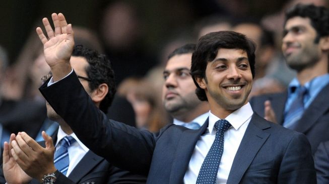 Pemilik Manchester City Sheikh Mansour bin Zayed Al Nahyan. [ANDREW YATES / AFP].