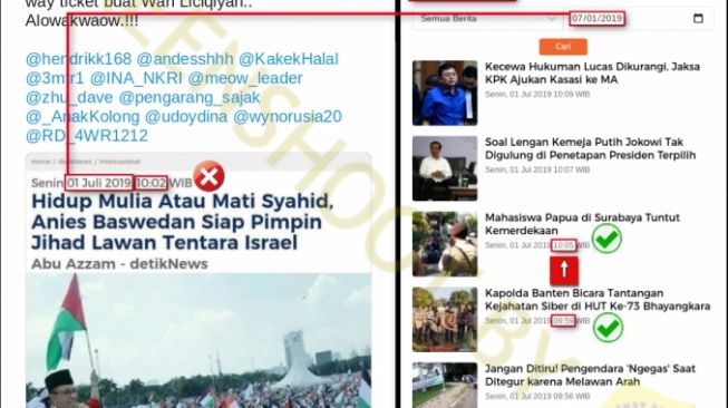 CEK FAKTA: Benarkah Anies Baswedan Siap Pimpin Jihad Lawan Tentara Israel?