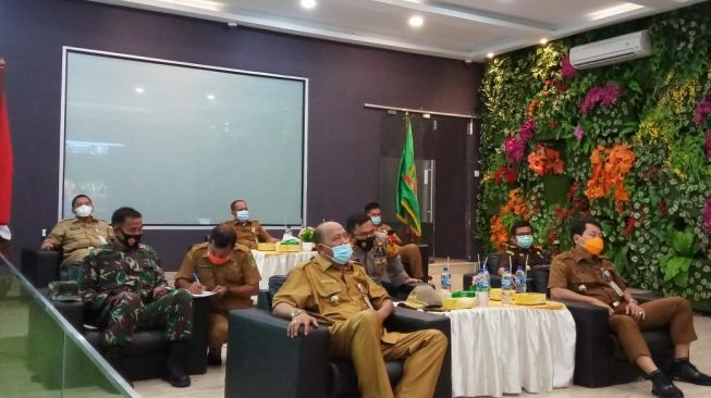 Presiden Minta Kepala Daerah Antisipasi Penyebaran COVID-19 Pasca Lebaran