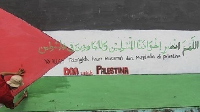 Daftar JPO di Jakarta yang Dihiasi Lampu Bernuansa Bendera Palestina